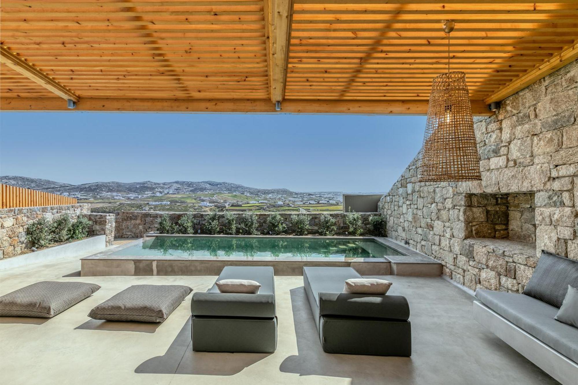 Nasta Suites & Villas Intentional Living Mykonos Panormos  Rum bild
